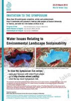 Water Wheel: World Water Day 22-23 March 2012