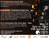 Art in StoreFronts | TRANSMUTATIONS CLOSING